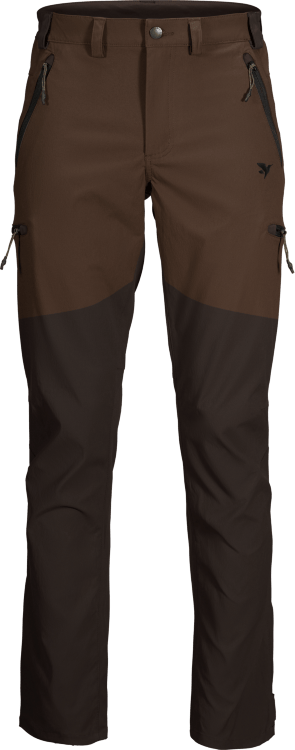 Seeland Men's Outdoor Stretch Trousers Pinecone/Dark brown