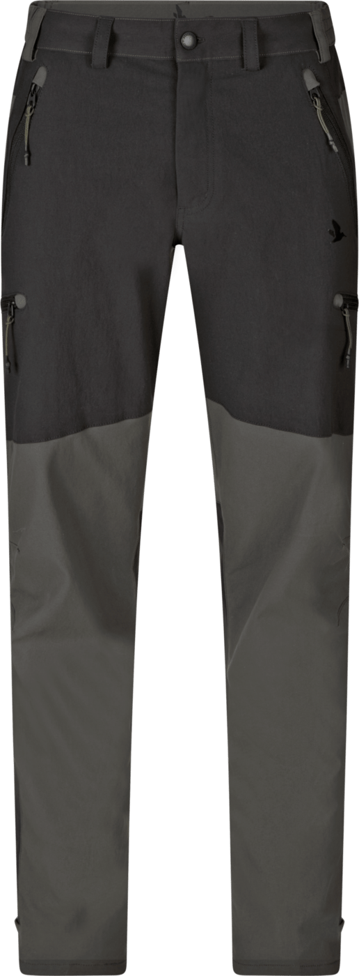 Men's Outdoor Stretch Trousers Black/Grey