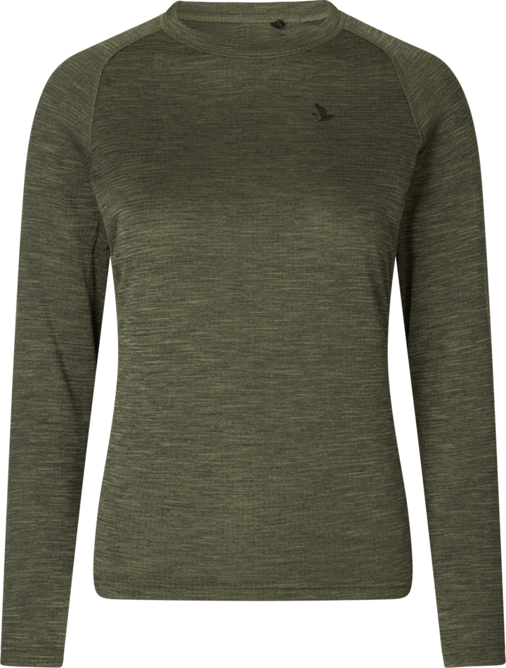 Seeland Women's Active L/S T-Shirt Pine Green Seeland