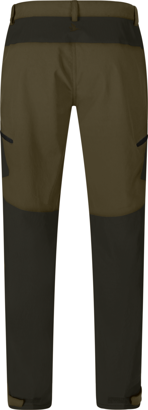 Seeland Men's Outdoor Stretch Trousers Grizzly Brown/Duffel Green Seeland