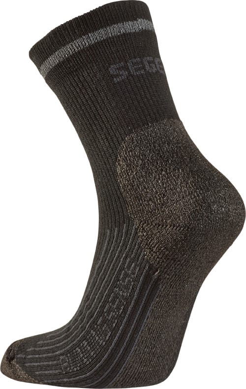 Seger Running Mid Comfort Black/Grey Seger Seger Running Mid Comfort Black/Grey Seger