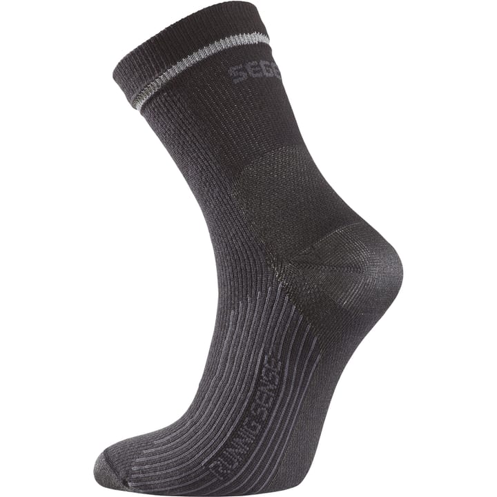 Seger Running Thin Comfort Black/Grey Seger