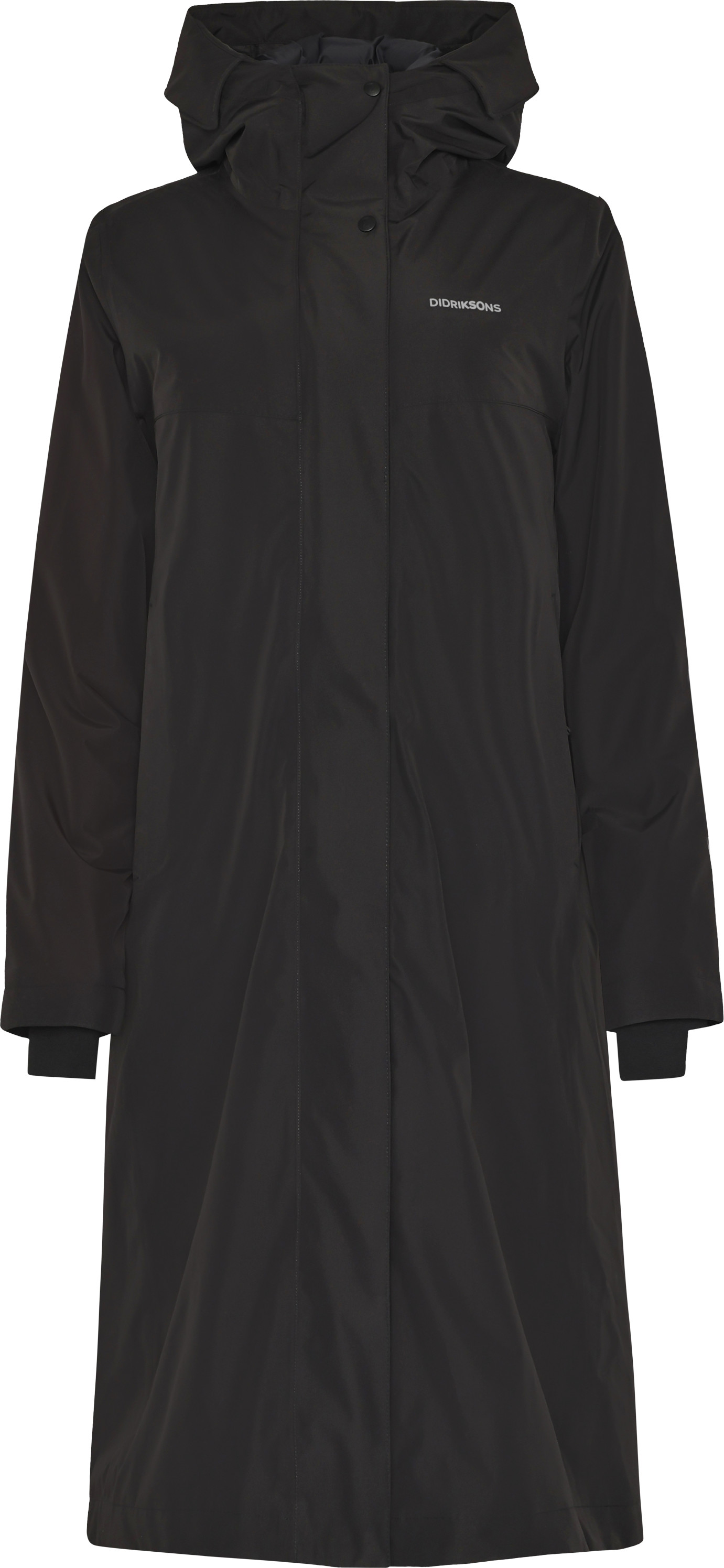 Didriksons Women's Selina Parka Black Syntetisk parkas 46