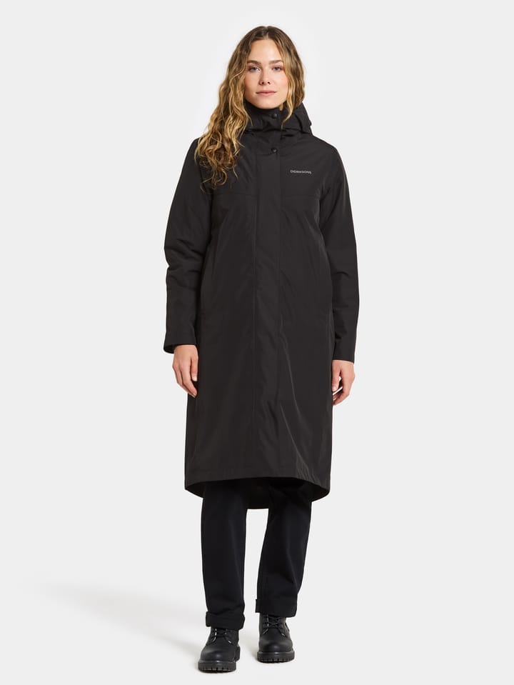 Didriksons Women's Selina Parka Black Didriksons Didriksons Women's Selina Parka Black Didriksons