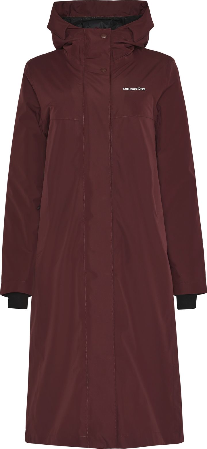 Didriksons Women's Selina Parka Old Rust Didriksons Didriksons Women's Selina Parka Old Rust Didriksons