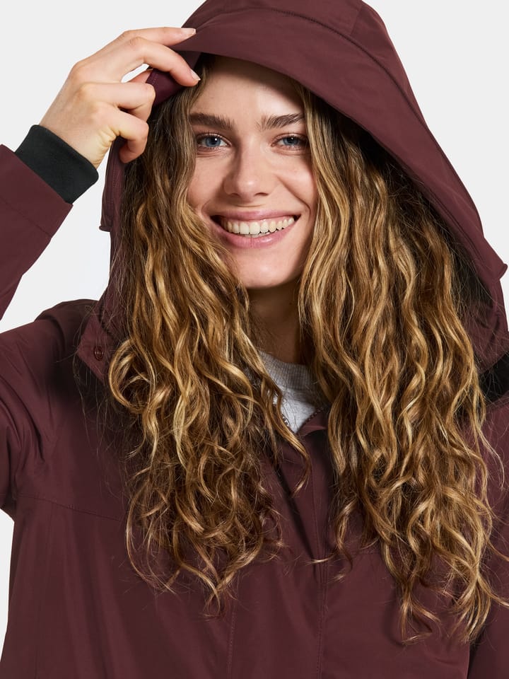 Didriksons Women's Selina Parka Old Rust Didriksons Didriksons Women's Selina Parka Old Rust Didriksons
