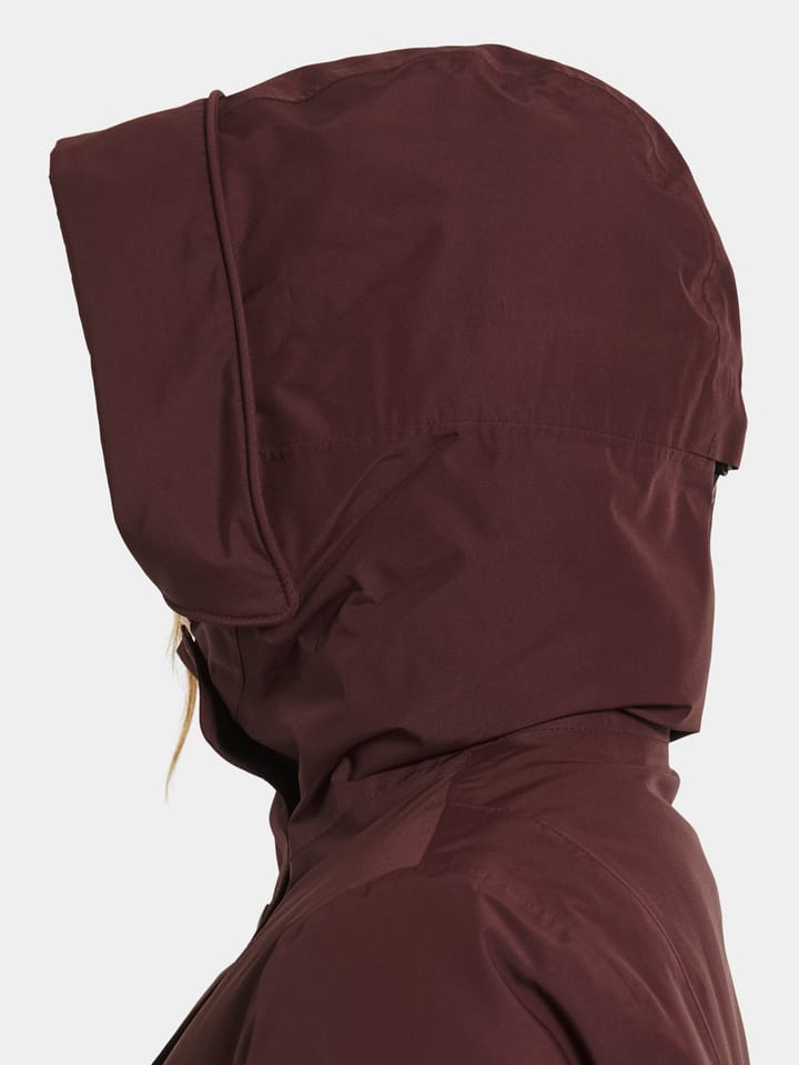 Didriksons Women's Selina Parka Old Rust Didriksons Didriksons Women's Selina Parka Old Rust Didriksons
