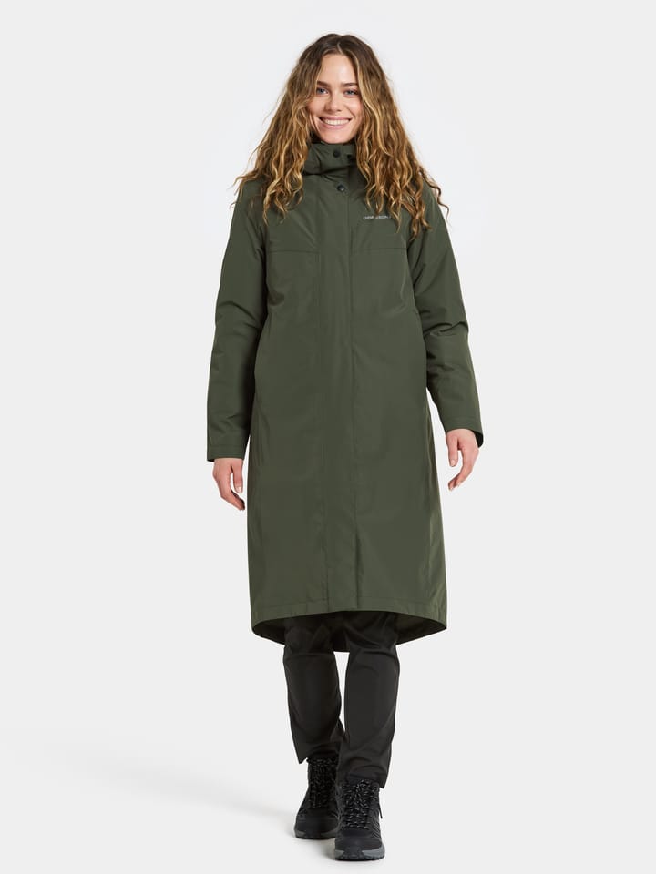 Didriksons Women's Selina Parka Deep Green Didriksons Didriksons Women's Selina Parka Deep Green Didriksons