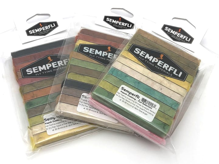 Semperfli Semperfli Kapok Dry Fly Dubbing Natural Dispenser Semperfli Semperfli Semperfli Kapok Dry Fly Dubbing Natural Dispenser Semperfli