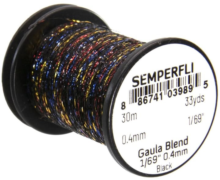 Semperfli Semperfli Spooled Gaula Black 1/69" Tinsel Light Gold Semperfli Semperfli Semperfli Spooled Gaula Black 1/69" Tinsel Light Gold Semperfli