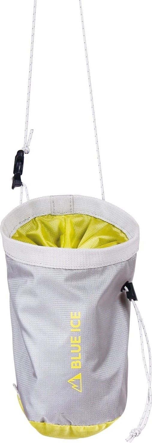 Blue Ice Sender Chalk Bag Neon Blue Ice
