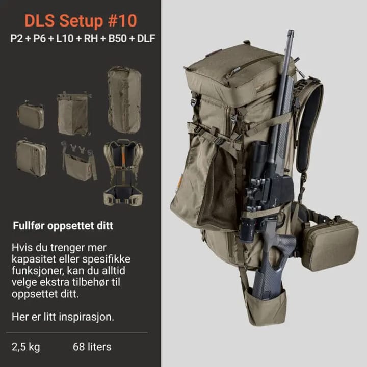 Vorn Equipment DLS P6 - Pouch 6L Fog Green Vorn Equipment