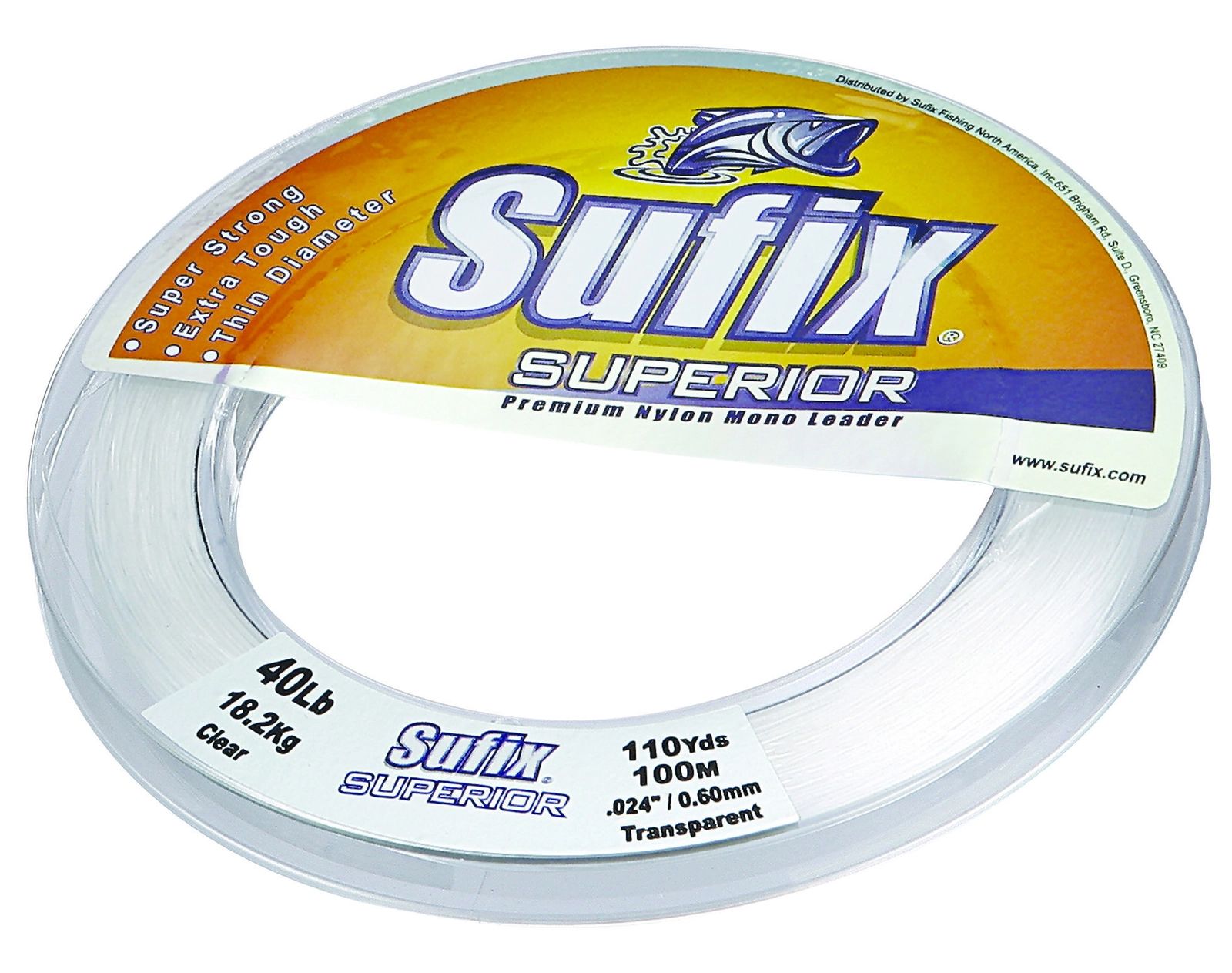 Sufix Sufix Superior 100m Clear 0,70mm