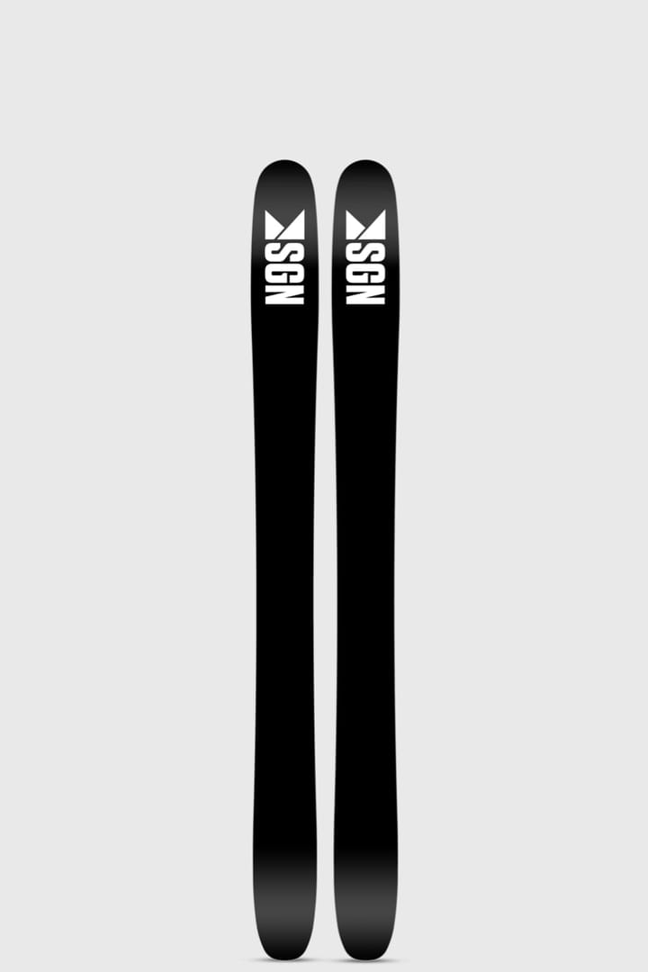 SGN Skis Rabbagast Mountain Red Artwork SGN skis