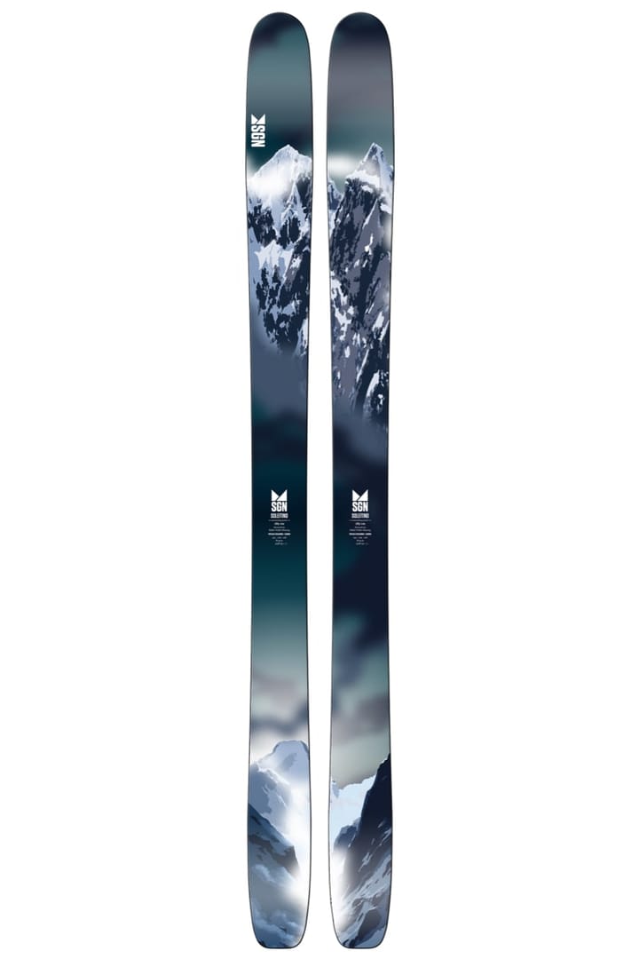 SGN Skis Soleitind Snow Artwork SGN skis