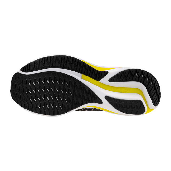 Mizuno Men's Wave Inspire 21 Black/white/vibrant Yellow Mizuno