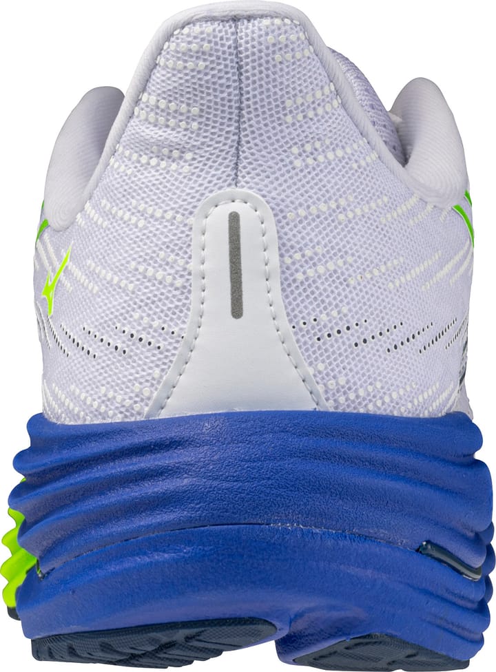 Mizuno Men's Wave Rider 29 White/estate Blue/lightning Yellow Mizuno