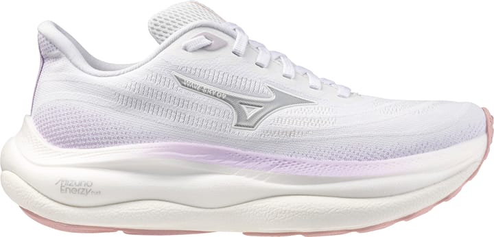 Mizuno Women's Wave Sky 9 White/Silver/Orchid Petal Mizuno