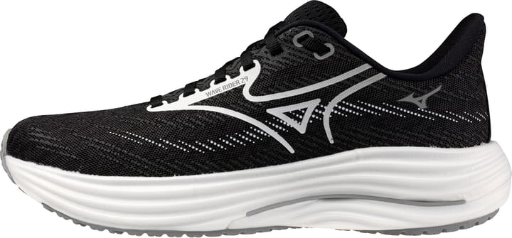 Mizuno Women's Wave Rider 29 Black Sand/White/Black Mizuno Mizuno Women's Wave Rider 29 Black Sand/White/Black Mizuno