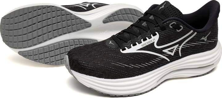 Mizuno Women's Wave Rider 29 Black Sand/White/Black Mizuno Mizuno Women's Wave Rider 29 Black Sand/White/Black Mizuno