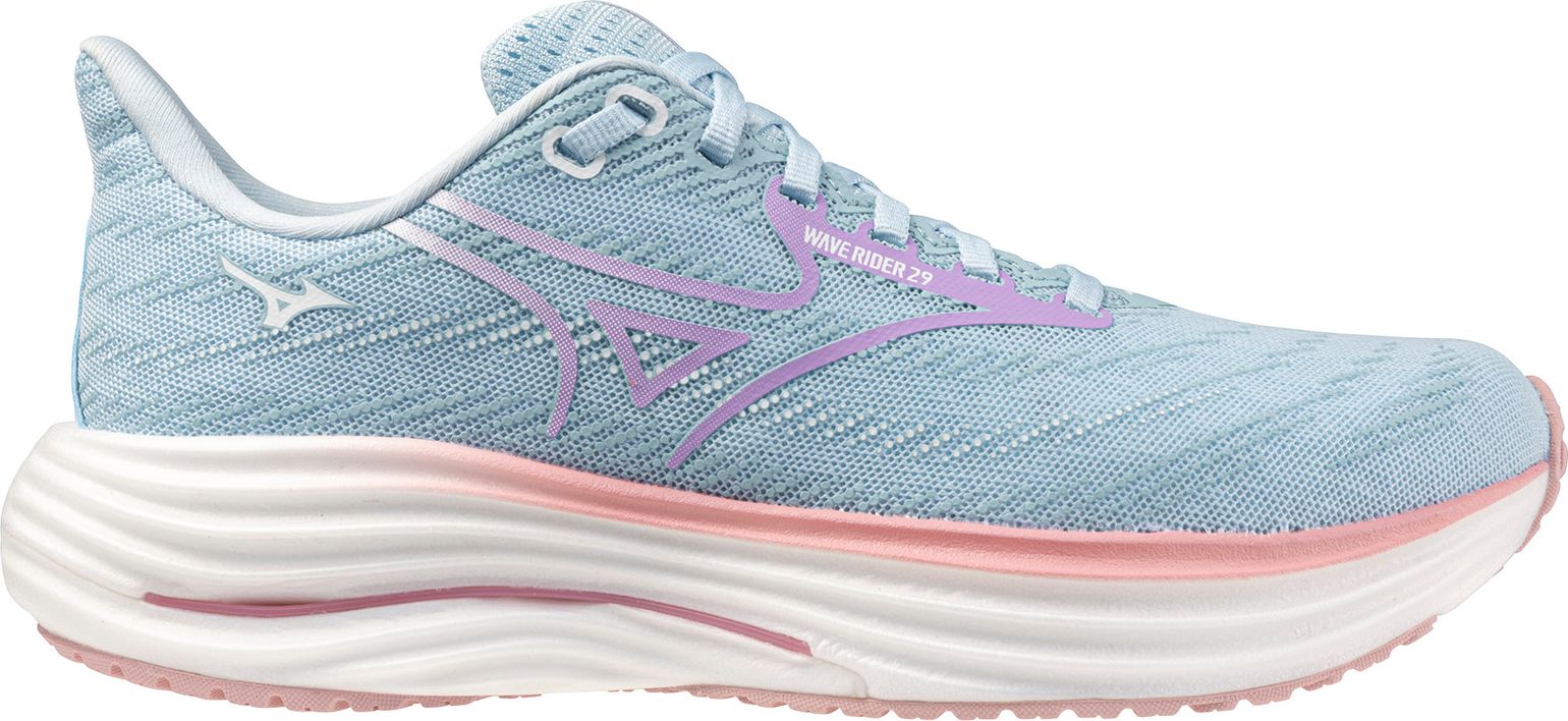 Mizuno Women's Wave Rider 29 Nantucket Breeze/Orchid Petal/Bleached Mauve