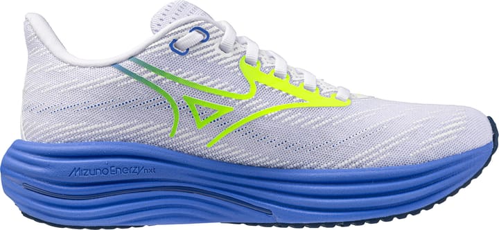 Mizuno Women's Wave Rider 29 White/lightning Yellow/ultramarine Mizuno