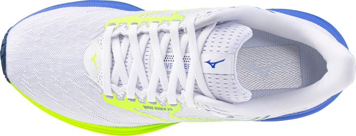 Mizuno Women's Wave Rider 29 White/lightning Yellow/ultramarine Mizuno