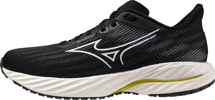 Mizuno Women's Wave Inspire 21 Black/White/Vibrant Yellow Mizuno Mizuno Women's Wave Inspire 21 Black/White/Vibrant Yellow Mizuno