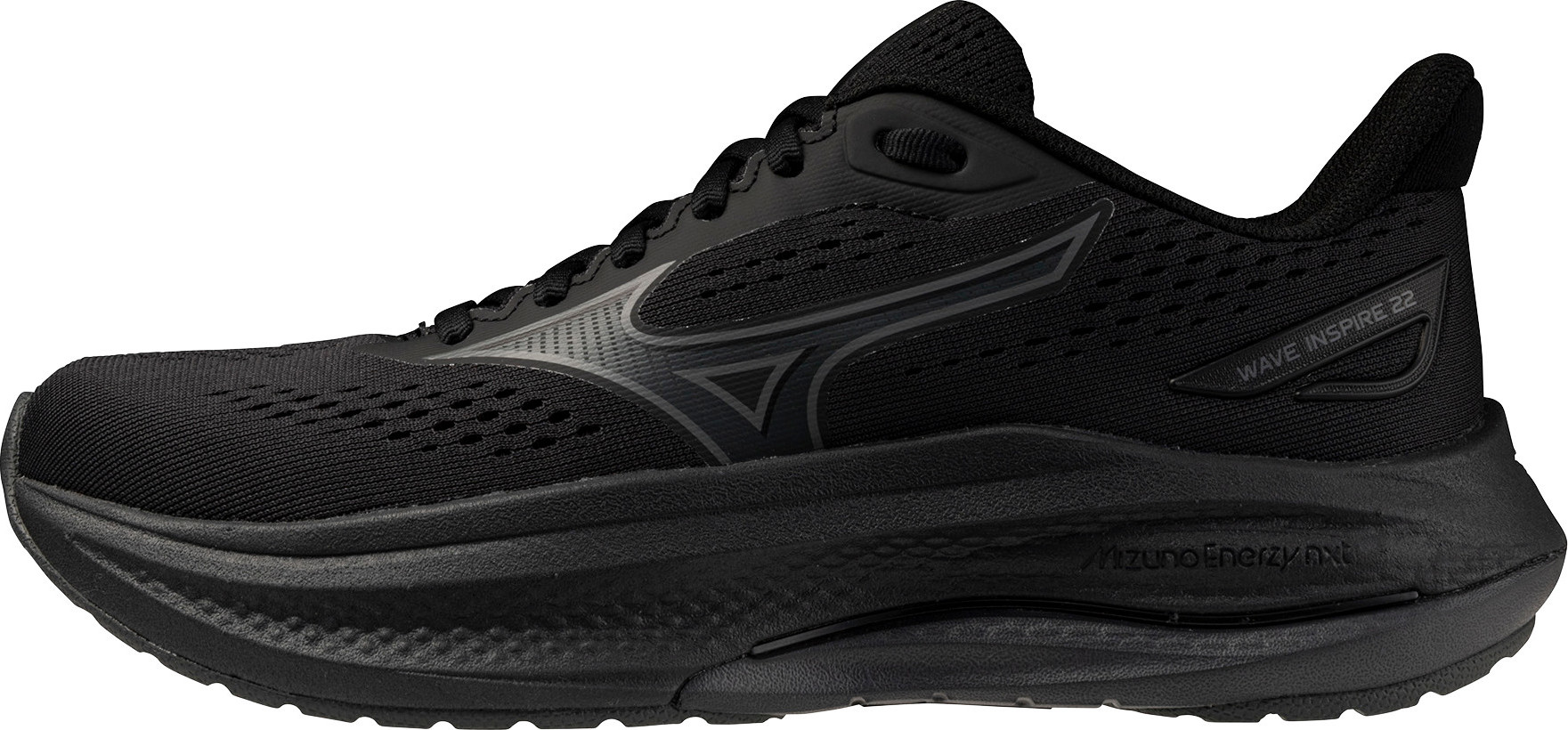 Mizuno Women's Wave Inspire 22 Black/black Sand/black
