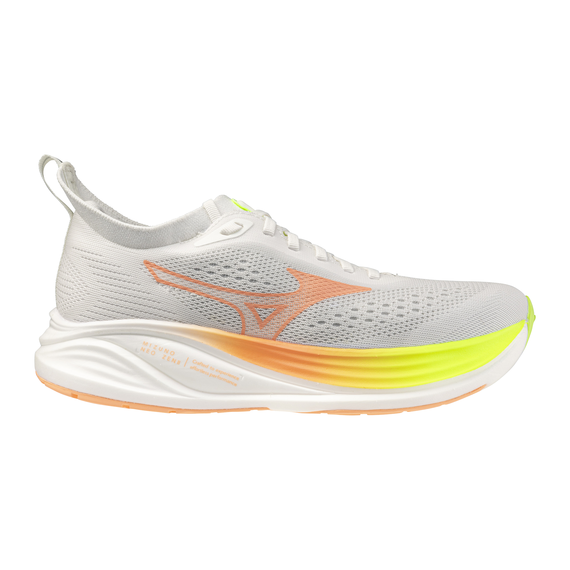 Mizuno Women's Mizuno Neo Zen 2 Gf White/flamingo Coral/lime Pulp