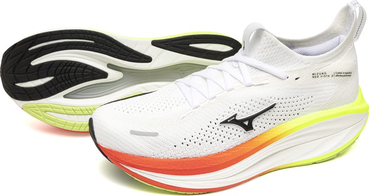 Mizuno Men´s Neo Vista 3 White/black/orange.com Mizuno