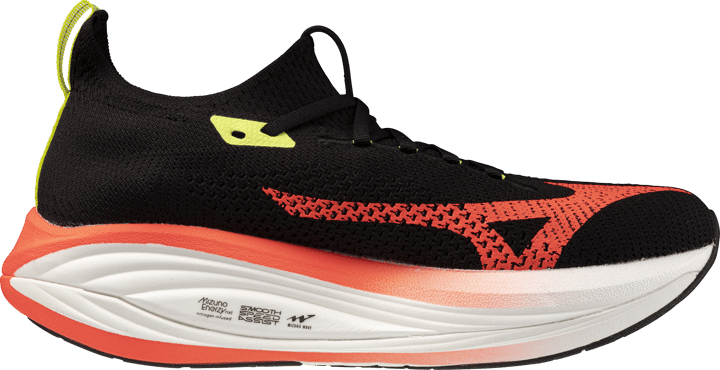 Mizuno Unisex Neo Vista 3 Black/mirage Gray/lava Orange Mizuno