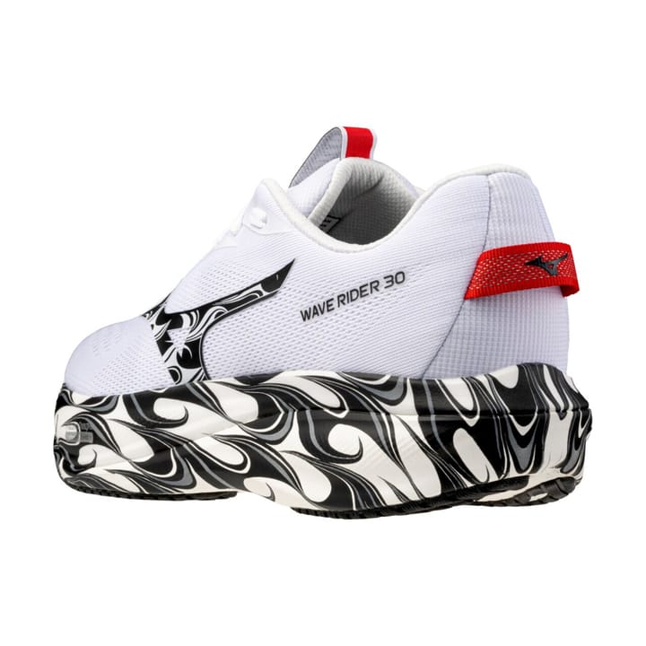Mizuno Wave Rider 30 Disclosure(U) White/black/high Risk Red Mizuno