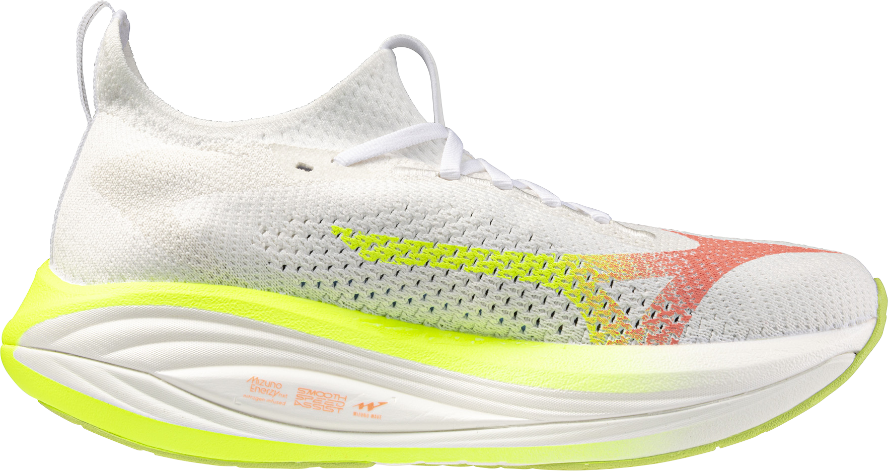 Mizuno Women´s Neo Vista 3  White/flamingo Coral/lime Pulp