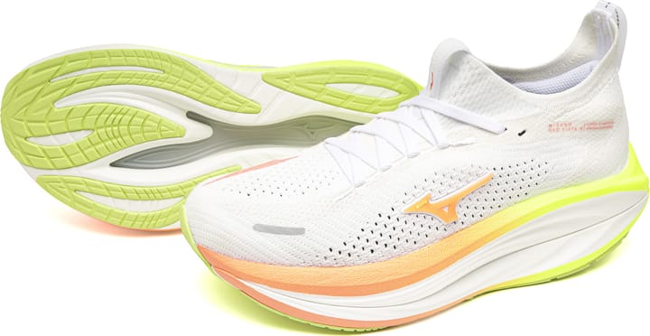 Mizuno Women´s Neo Vista 3  White/flamingo Coral/lime Pulp Mizuno