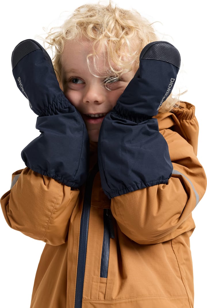 Didriksons Kids' Shell Gloves 10 Navy Didriksons