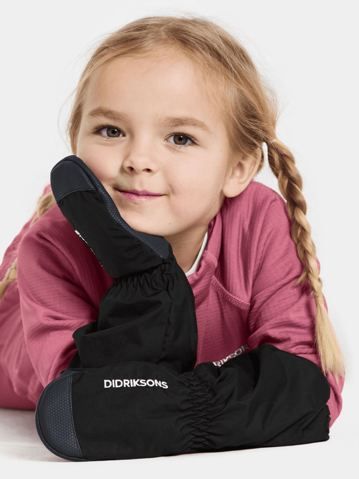 Didriksons Kids' Shell Gloves Black Didriksons