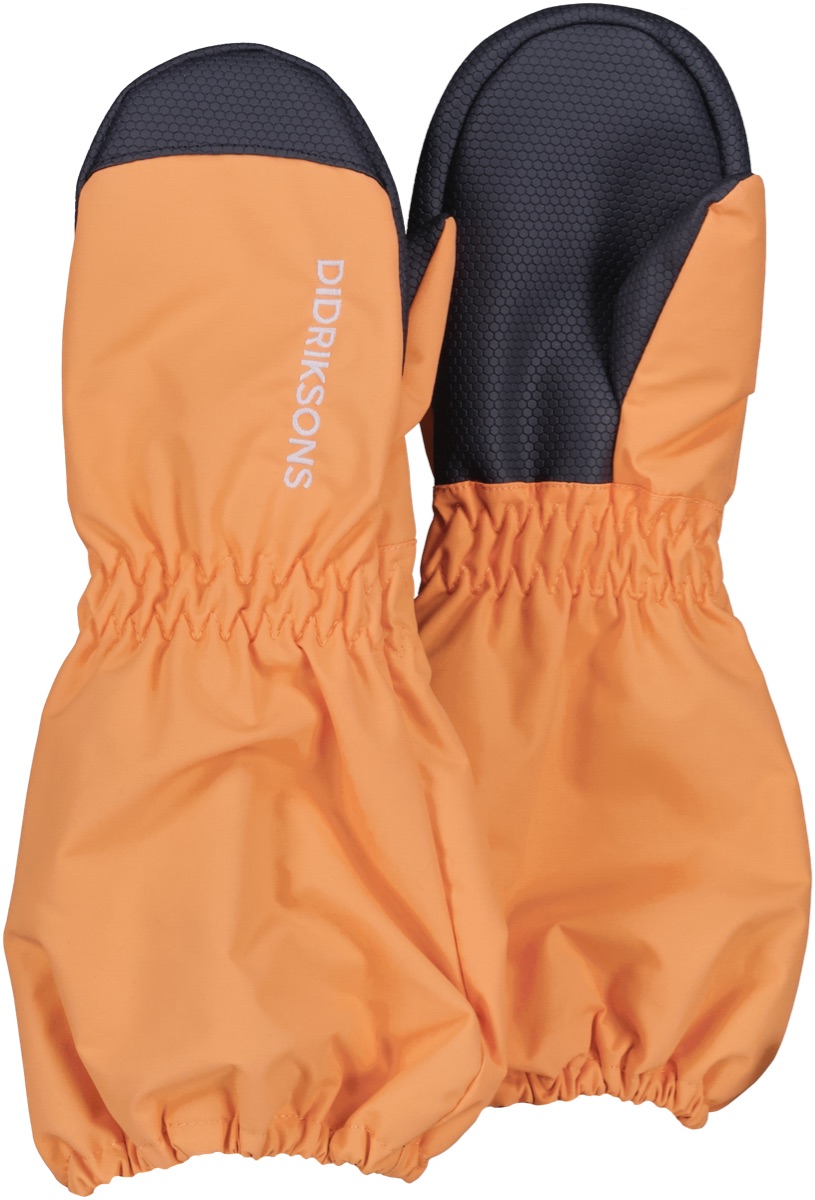 Didriksons Kids’ Shell Gloves 9 Papaya Orange