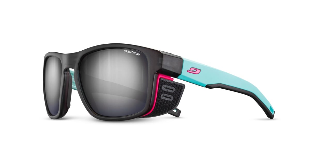 Julbo Shield M Reactiv 2-4 Polarized Black Translu/Ice Blue/Pink Spectron 4