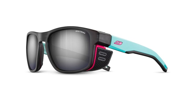 Julbo Shield M Reactiv 2-4 Polarized Black Translu/Ice Blue/Pink Spectron 4 Julbo