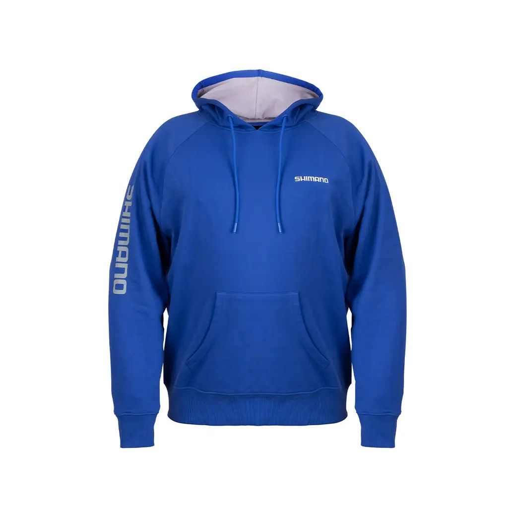 Shimano Shimano Pull Over Hoodie Blue Blue