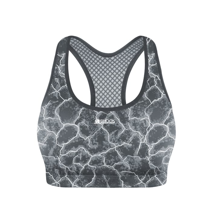 Shock Absorber Active Crop Top Asphalt Print Shock Absorber Shock Absorber Active Crop Top Asphalt Print Shock Absorber