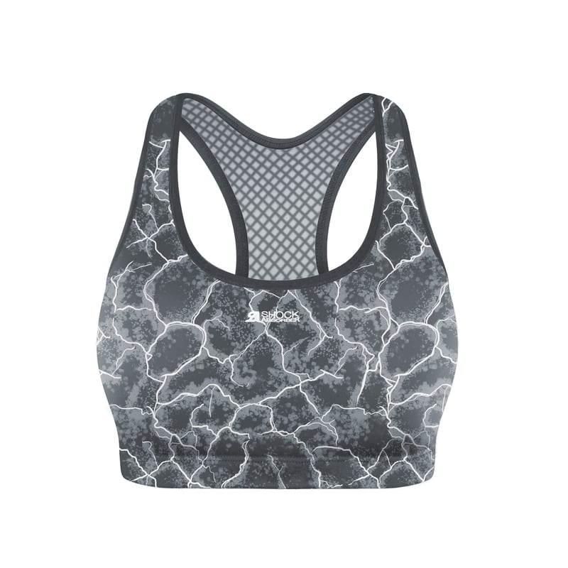 Active Crop Top Asphalt Print  Buy Active Crop Top Asphalt Print