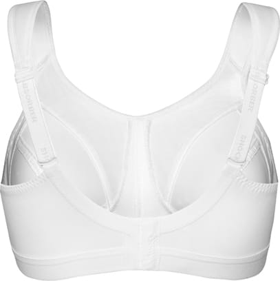 Women's Active D+ Classic Support Bra White Shock Absorber