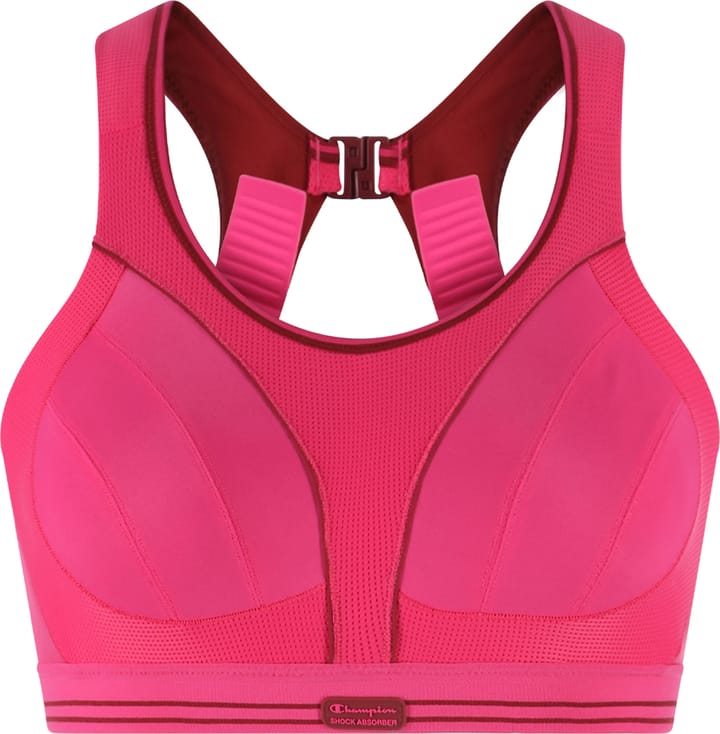 Women's Ultimate Run Bra Pink Shock Absorber