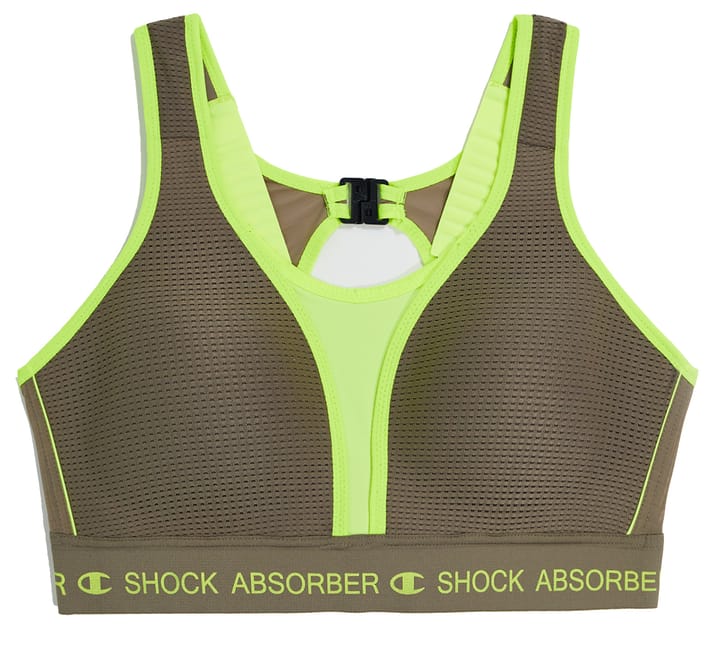 Shock Absorber Women's Ultimate Run Bra Padded Green Shock Absorber