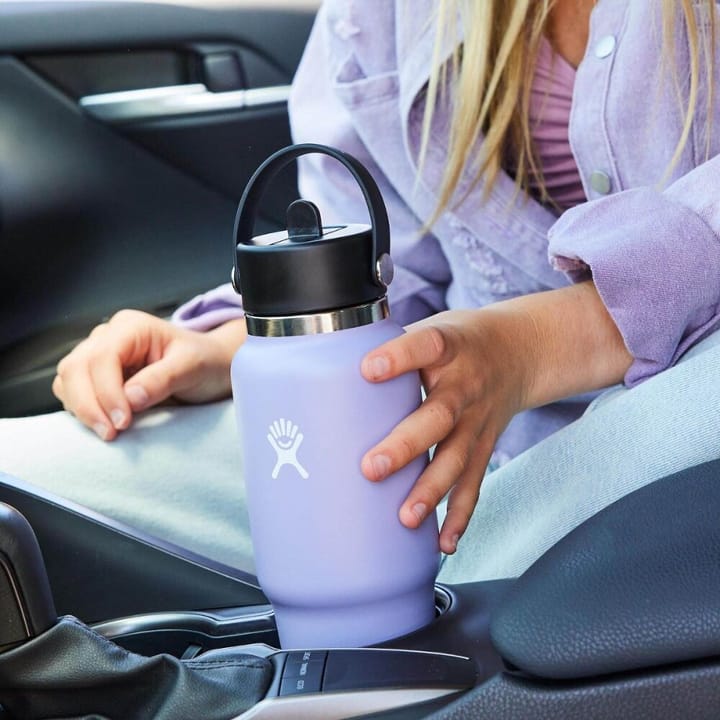 Hydro Flask 946 ml Wide Mouth Travel Bottle with Flex Straw Cap Popstar Pink Hydro Flask