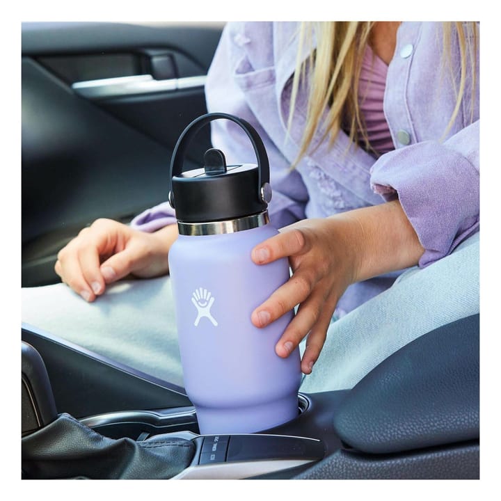 Hydro Flask Wide Mouth Travel Bottle with Flex Straw Cap (946ml) Black Hydro Flask Hydro Flask Wide Mouth Travel Bottle with Flex Straw Cap (946ml) Black Hydro Flask