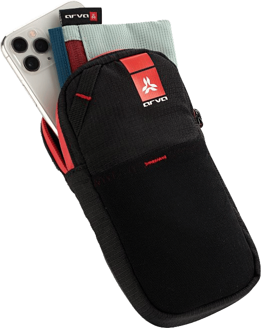 Arva Shoulder Pocket Black Arva