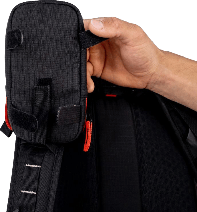 Arva Shoulder Pocket Black Arva